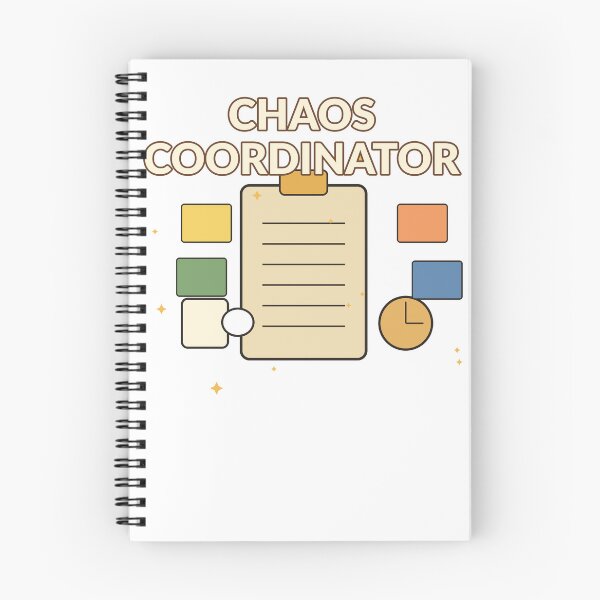 Item preview, Chaos Coordinator — Funny Parent Life and Family Organizer Design designed and sold by Cozy Oddities Studio.