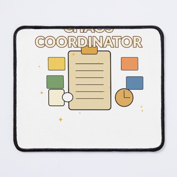Item preview, Chaos Coordinator — Funny Parent Life and Family Organizer Design designed and sold by Cozy Oddities Studio.