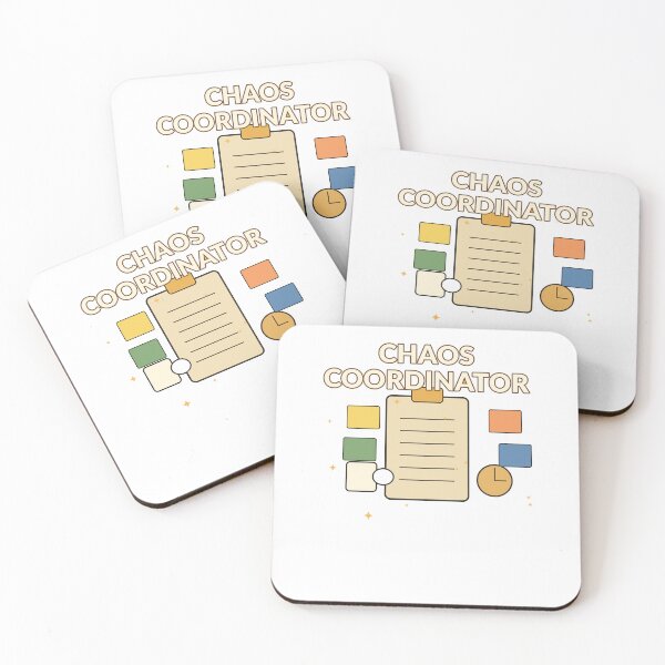 Item preview, Chaos Coordinator — Funny Parent Life and Family Organizer Design designed and sold by Cozy Oddities Studio.