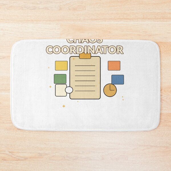 Item preview, Chaos Coordinator — Funny Parent Life and Family Organizer Design designed and sold by Cozy Oddities Studio.