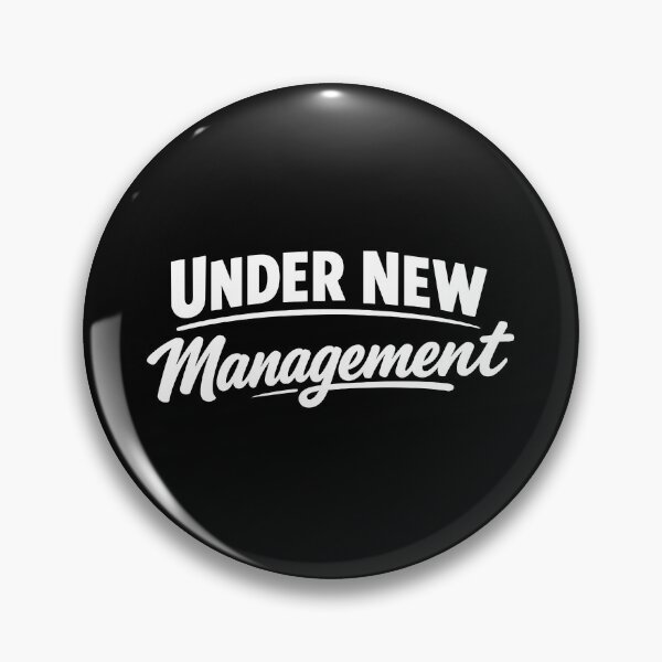 Item preview, Under New Management - Funny Gay Quote designed and sold by Neofly.Art.