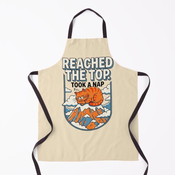 Item preview, Peak Lazy Reached The Top Took A Nap Cat Graphic — Funny Lazy Cat Humor  designed and sold by SkTee2k.