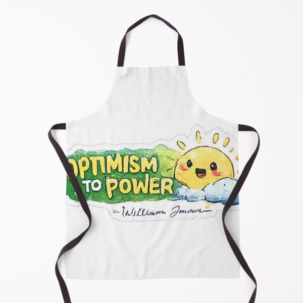 Item preview, Optimism Leads to Power William James Quote Sticker | Positive Mindset Motivation Design | Inspirational Sunshine Artwork designed and sold by myteesmypassion.