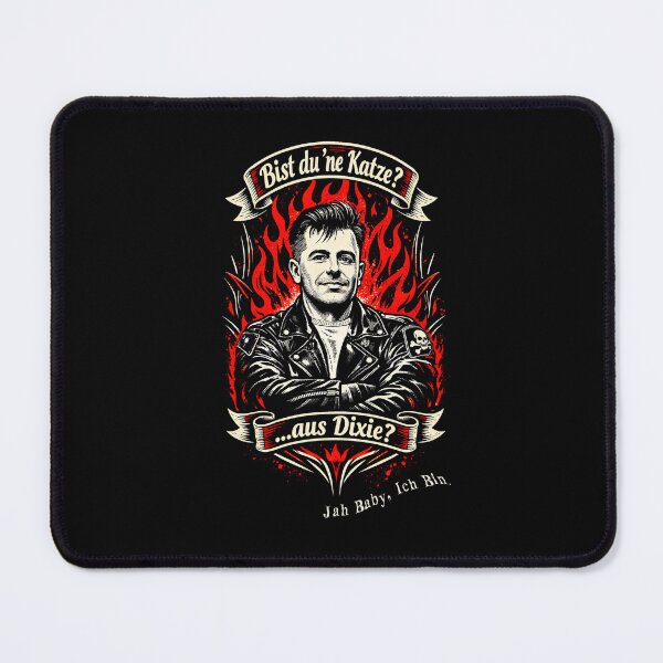 Item preview, Bist du 'ne Katze? Dixie Rockabilly Cat Art designed and sold by Larry Oates.