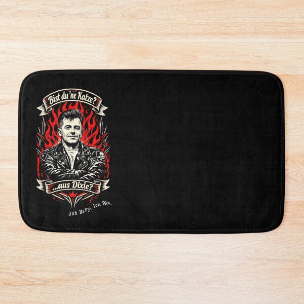 Item preview, Bist du 'ne Katze? Dixie Rockabilly Cat Art designed and sold by Larry Oates.