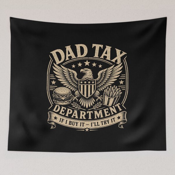 Item preview, Dad Tax Department  designed and sold by zoes-ink.