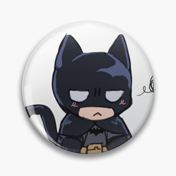 Item preview, Batman Cat Chibi | Cute Kawaii Dark Knight Fan Art designed and sold by NDrake31.