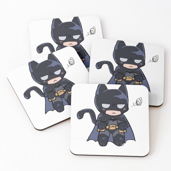 Item preview, Batman Cat Chibi | Cute Kawaii Dark Knight Fan Art designed and sold by NDrake31.