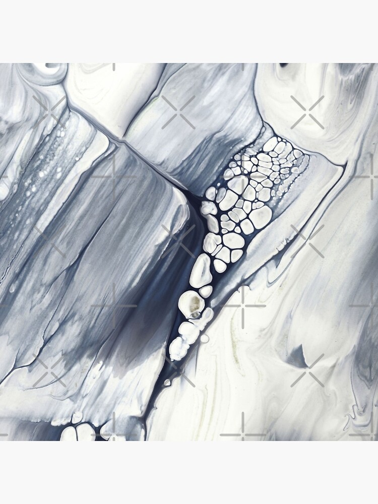 Thumbnail 5 of 5, Acrylic Block, Niagara Falls, Abstract Fluid Painting designed and sold by PrintsProject.