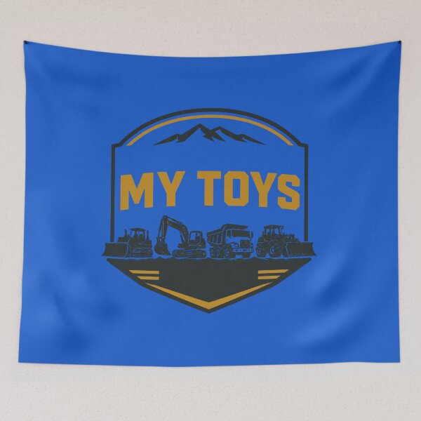 Item preview, My Toys Heavy Machinery Operator Construction Equipment Design designed and sold by kakmi-art.