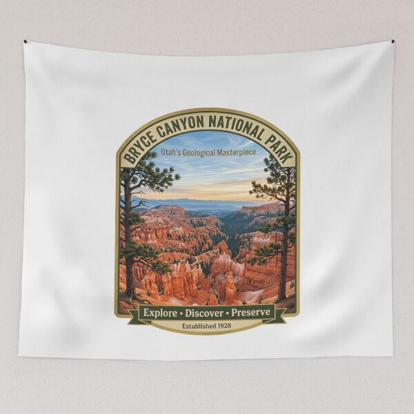 Item preview, Bryce Canyon National Park Utah Travel Souvenir Hikers designed and sold by JonesFlora2025.