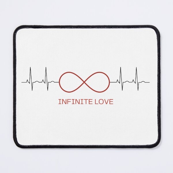 Item preview, Eternal Love Infinity Heartbeat Line designed and sold by QuirkyCloud Designs.