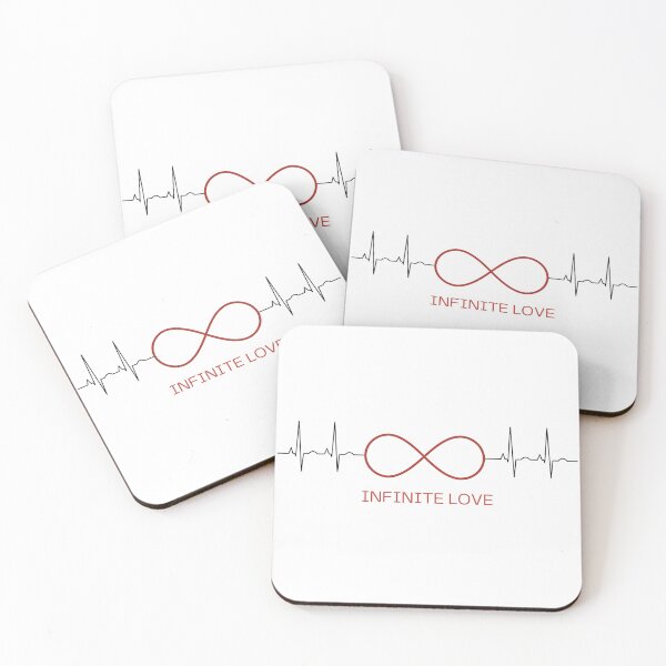 Item preview, Eternal Love Infinity Heartbeat Line designed and sold by QuirkyCloud Designs.