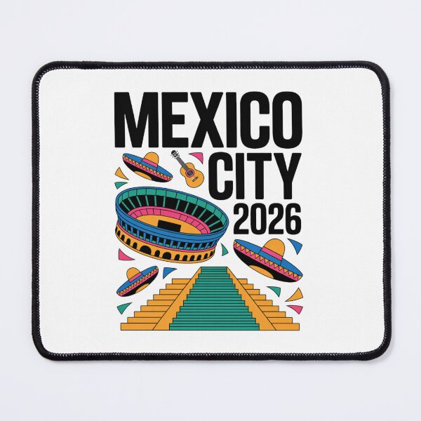 Item preview, Mexico City 2026 Azteca Stadium Pyramid Mariachi T-Shirt V4 designed and sold by DarylWelsh2024.