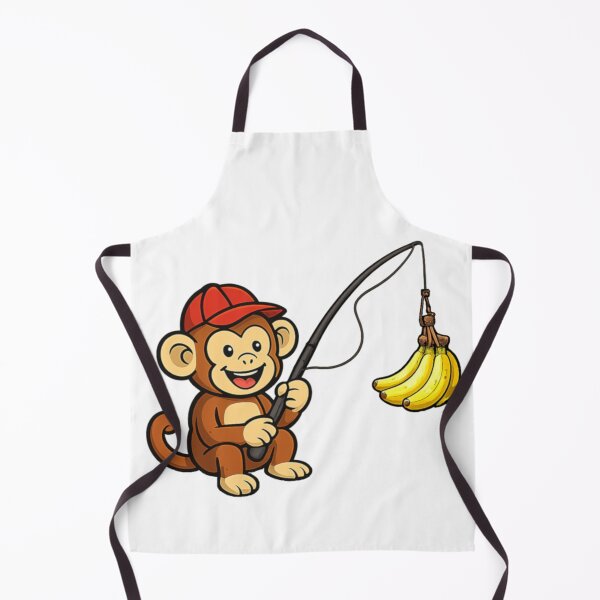 Item preview, Monkey fishing for bananas  designed and sold by JamesDunican.
