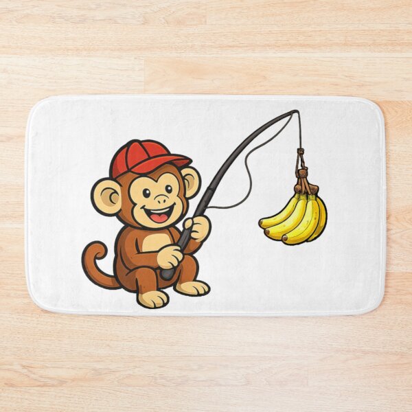 Item preview, Monkey fishing for bananas  designed and sold by JamesDunican.