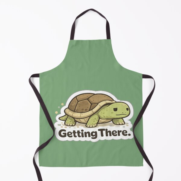 Item preview, Getting There Turtle Meme | Deadpan Motivation Sticker Design designed and sold by BabyStark.