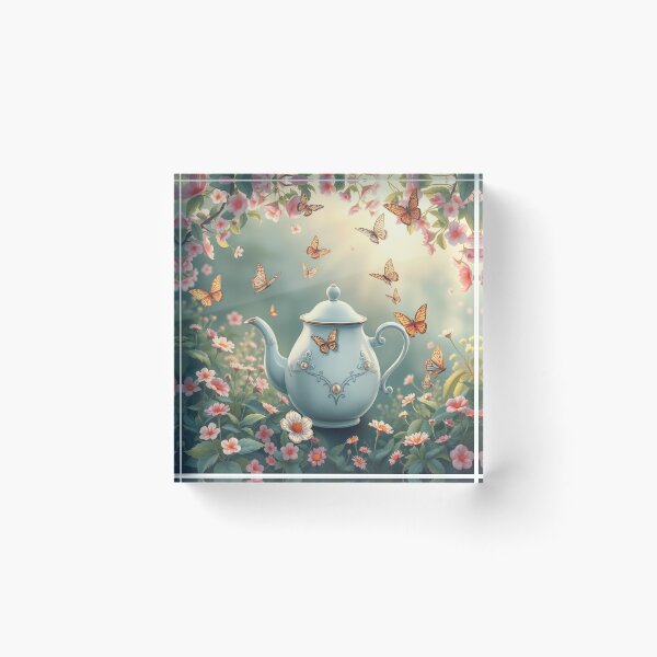 Item preview, Whimsical Garden With Dancing Butterflies designed and sold by Faeblehoarder.