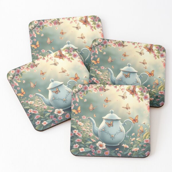 Item preview, Whimsical Garden With Dancing Butterflies designed and sold by Faeblehoarder.
