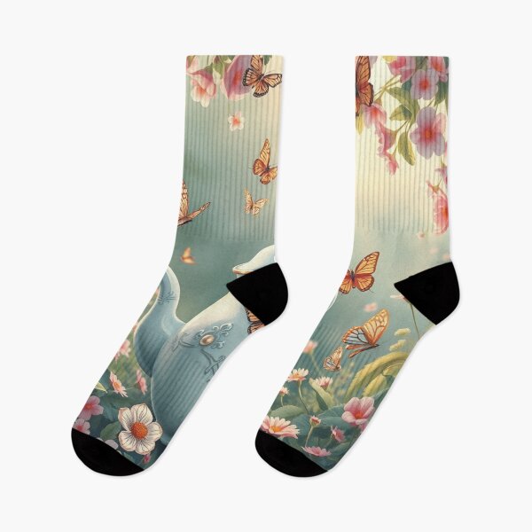 Item preview, Whimsical Garden With Dancing Butterflies designed and sold by Faeblehoarder.