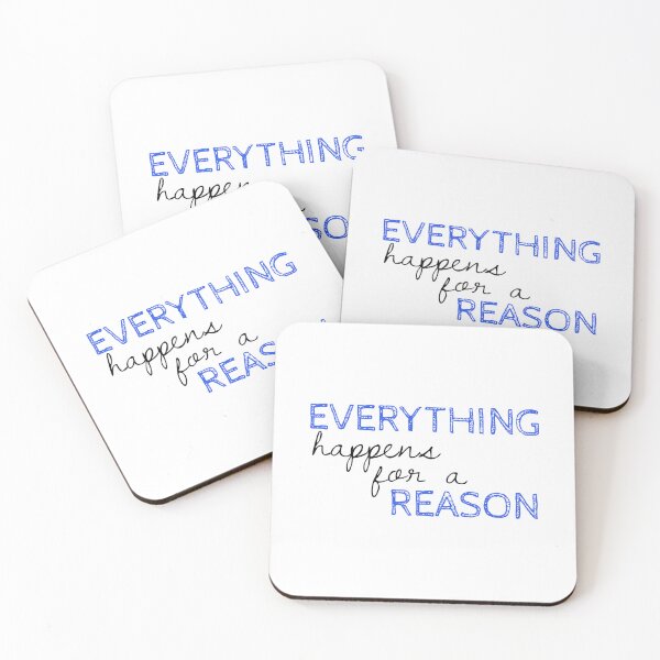 Item preview, Everything happens for a Reason designed and sold by PublicArtDesign.