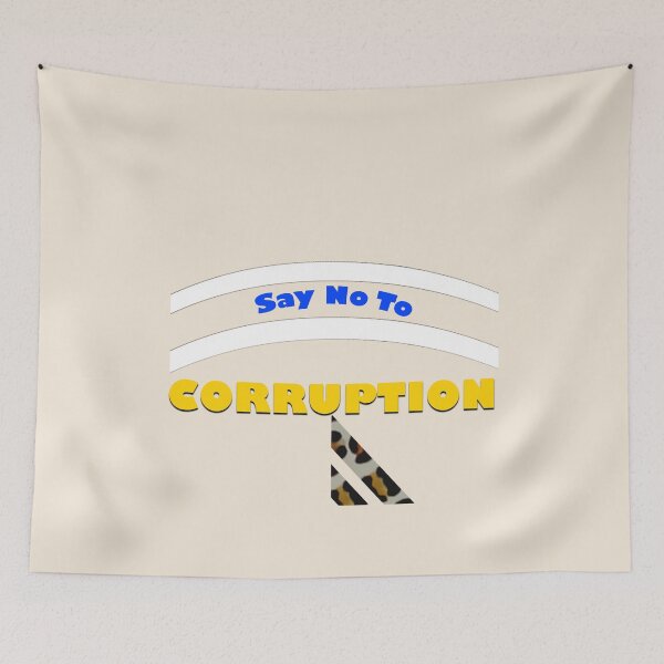 Item preview, Integrity Over Corruption – Powerful Awareness Design designed and sold by annenambiro.