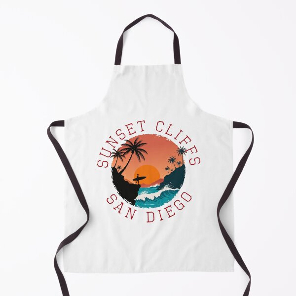 Item preview, Sunset Cliffs – San Diego (with Red Lettering) designed and sold by VelvetRoom.