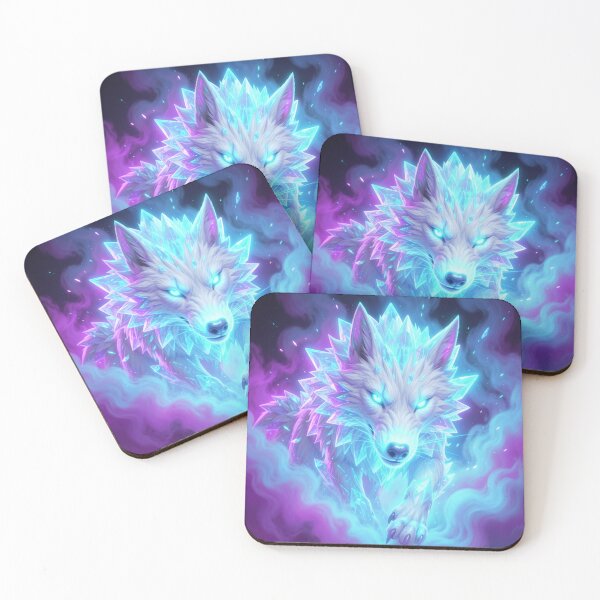 Item preview, Crystal Wolf designed and sold by JanjjaSoulInk.