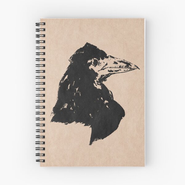 Item preview, Manet Raven on Vintage Paper – Classic Fine Art Bird Illustration designed and sold by EmeraldeaArt.