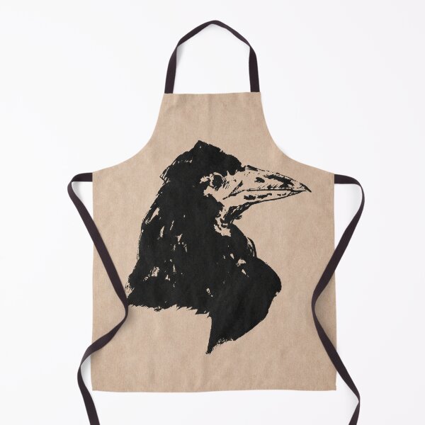 Item preview, Manet Raven on Vintage Paper – Classic Fine Art Bird Illustration designed and sold by EmeraldeaArt.