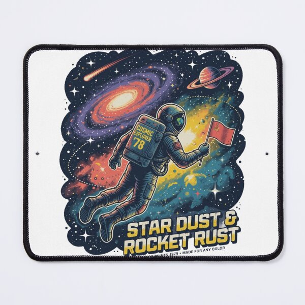 Item preview, Cosmic ZSRR Explorer Astronaut Nebula | Deep Space Art designed and sold by ASTRA-TMD.