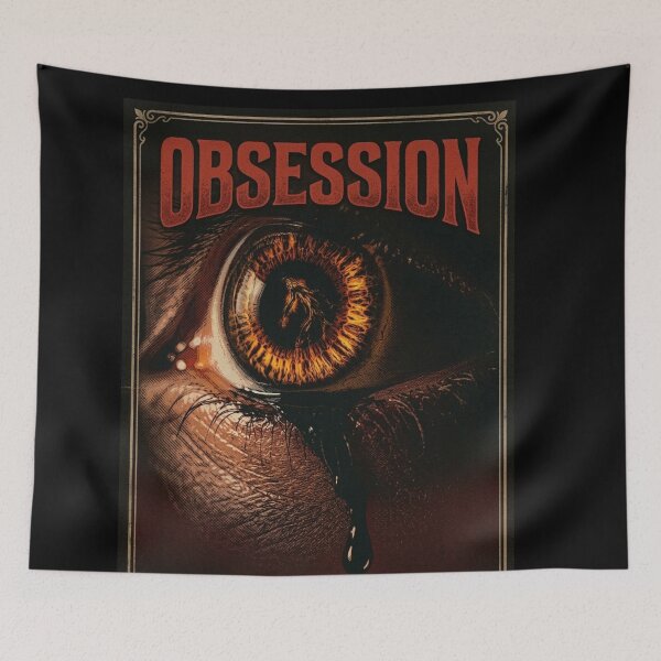 Item preview, Obsession - Vintage Horror Movie Poster Style designed and sold by wilnickvisuals.