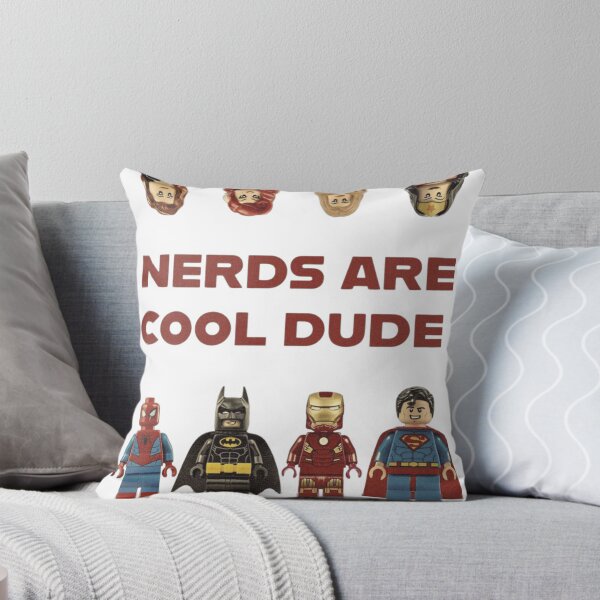 Item preview, Nerds Are Cool Dude | LEGO Superhero Geek Poster designed and sold by NDrake31.