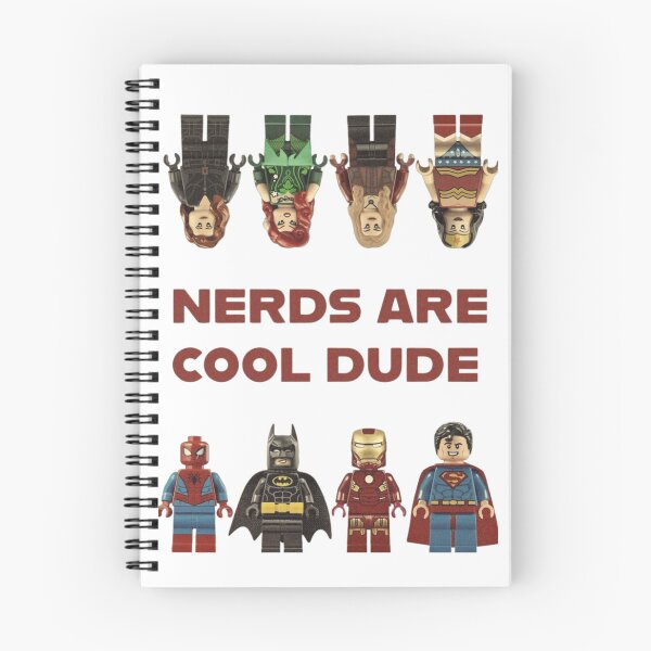 Item preview, Nerds Are Cool Dude | LEGO Superhero Geek Poster designed and sold by NDrake31.