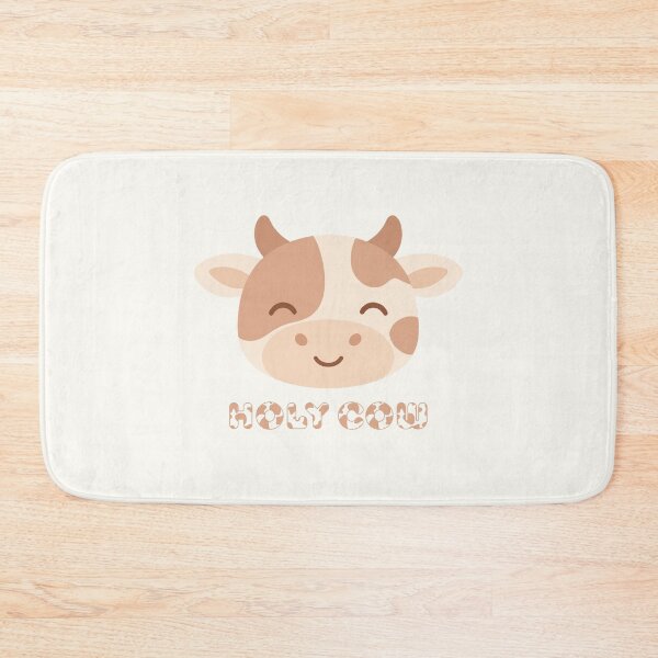 Item preview, Holy Cow Funny And Cute Cartoon Cow Face  designed and sold by stylishdzign.
