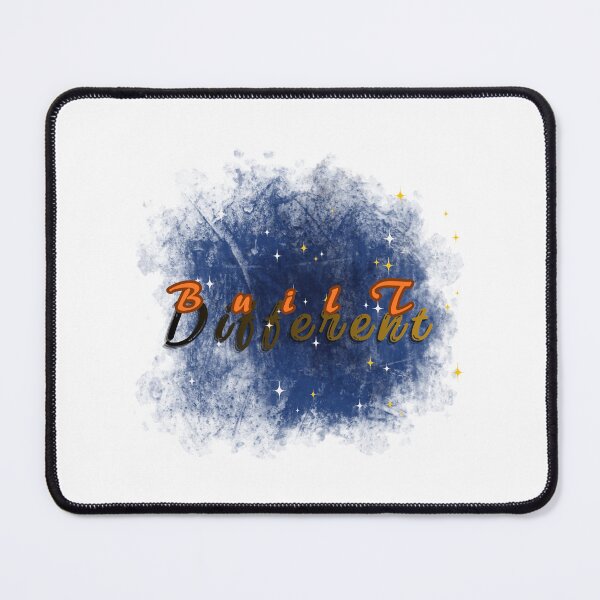 Item preview, Built Different Typography T-Shirt Design designed and sold by alwaleedtech.