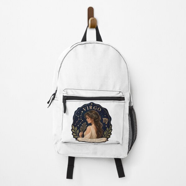 Item preview, Virgo Practical Kind Intelligent Loyal Zodiac Sticker Art designed and sold by Zodiac Celestial Art.