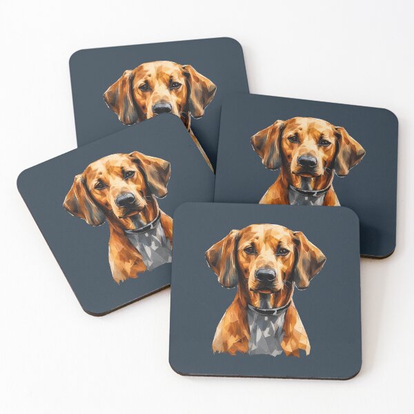 Item preview, Geometric Rhodesian Ridgeback Art – Modern Pet Art designed and sold by Tklezardesigns.