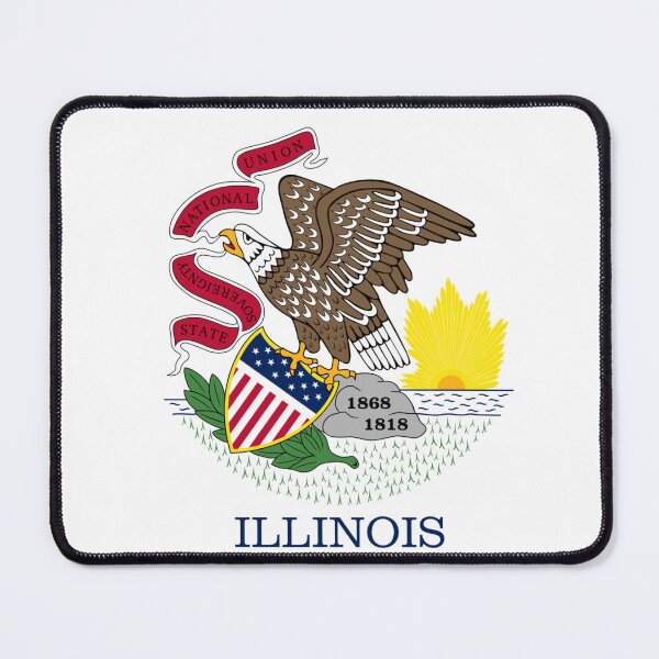Item preview, Illinois Flag designed and sold by youngVl.