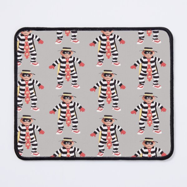 Item preview, McDonalds Hamburglar Mascot Fast Food Sticker designed and sold by GreasyGerbil.