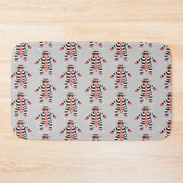 Item preview, McDonalds Hamburglar Mascot Fast Food Sticker designed and sold by GreasyGerbil.