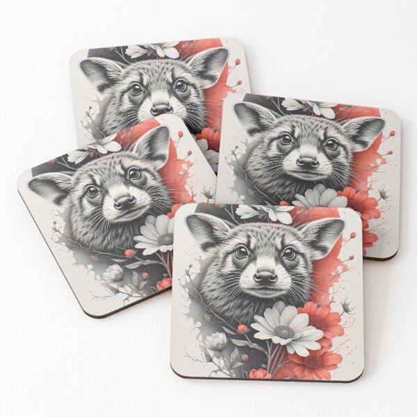 Item preview, Fox cubs surrounded by vibrant nature designed and sold by Mianku | Für das Leben.