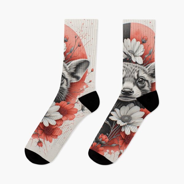 Item preview, Fox cubs surrounded by vibrant nature designed and sold by Mianku | Für das Leben.