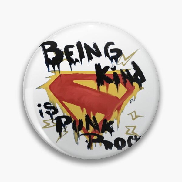 Item preview, Being Kind Is Punk Rock Superman | Graffiti Superhero Art designed and sold by NDrake31.