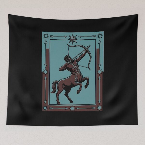 Item preview, Sharp Graphic Centaur Archer Mythical Constellation Art designed and sold by EKHOAISTORE.