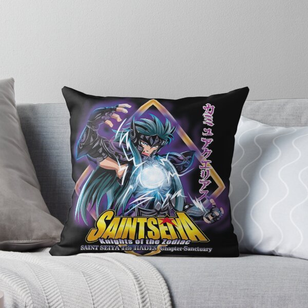 Item preview, Camus of Aquarius Gold Saint Anime Poster Illustration designed and sold by rabardock.