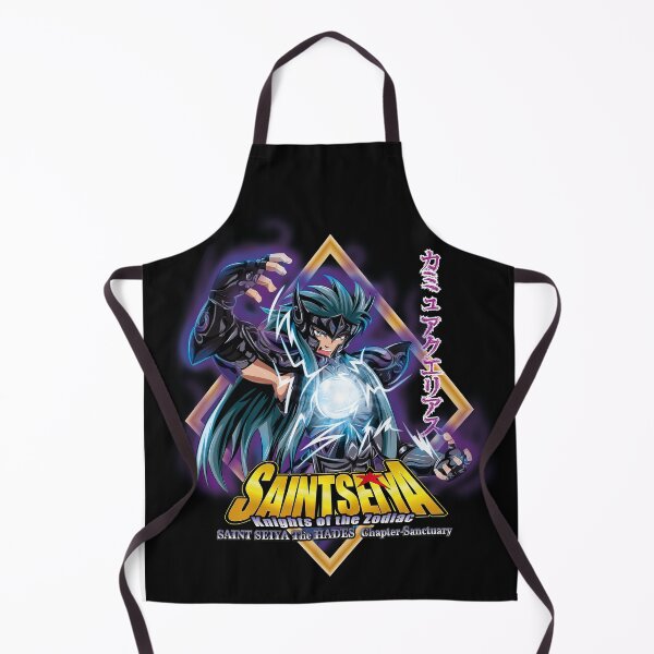 Item preview, Camus of Aquarius Gold Saint Anime Poster Illustration designed and sold by rabardock.