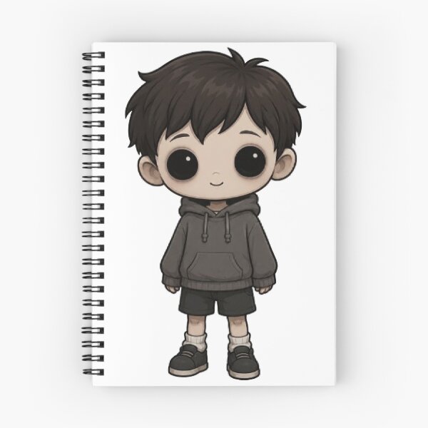 Item preview, Black-Eyed Children Cryptid Mascot Design designed and sold by The Dark Files.