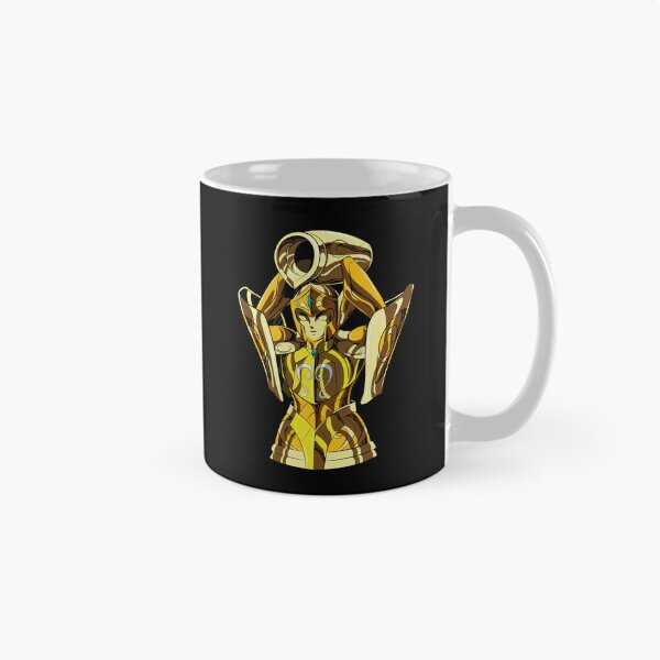 Item preview, Aquarius Gold Saint Armor Anime Poster Illustration designed and sold by rabardock.