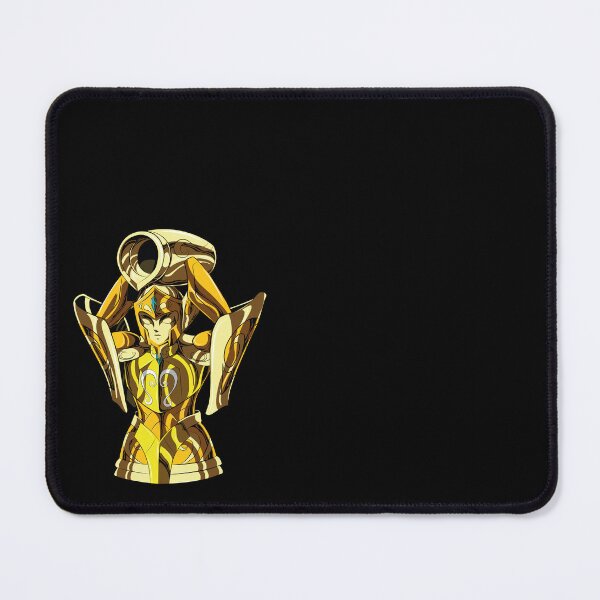 Item preview, Aquarius Gold Saint Armor Anime Poster Illustration designed and sold by rabardock.